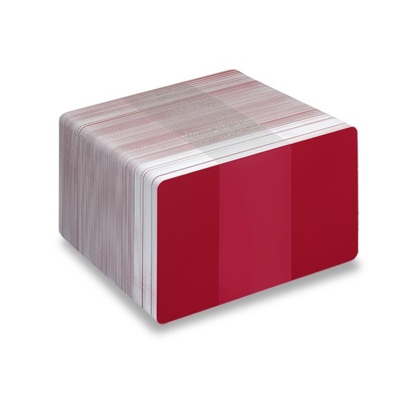 Bilde av Blank red cards - CR80 (WHITE CORE). 70102092vud (DE,SE,NO,FI,RO,PL)