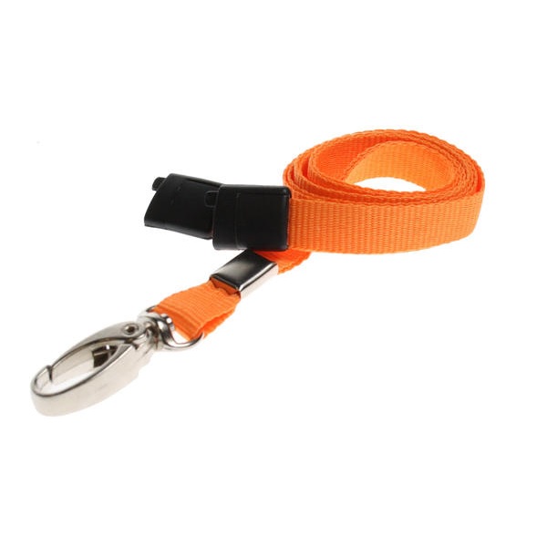 Bilde av Orange lanyard / keyhanger 10 mm with metal lobster clip. 60270563 (DE,SE,NO,FI,RO,PL)