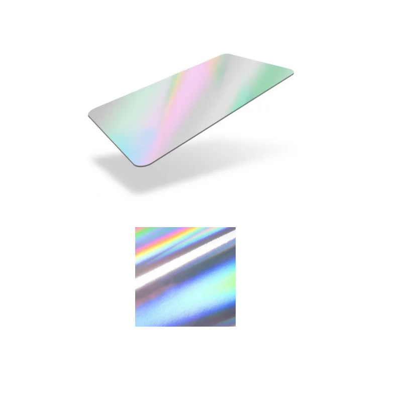 Bilde av Blank spectrum holographic cards - CR80. 70102132 (DE,SE,NO,FI,RO,PL)